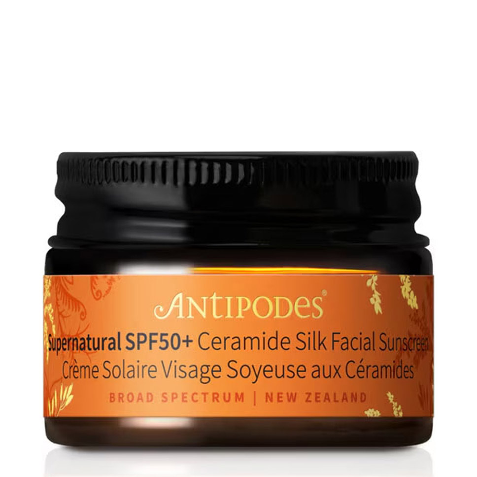 Antipodes Supernatural SPF50+ Ceramide Silk Facial Sunscreen 15ml