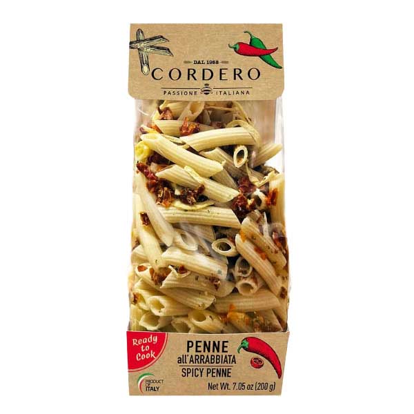 Cordero Penne Spicy - Ready to Cook Pasta 200g