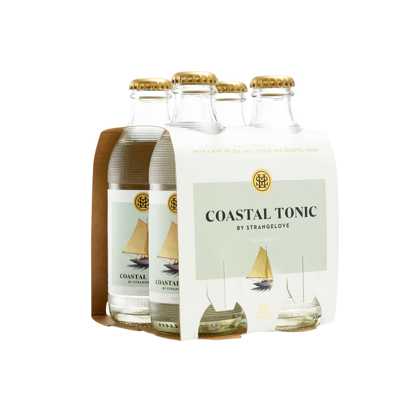StrangeLove Premium Mixer Coastal Tonic 4x180ml