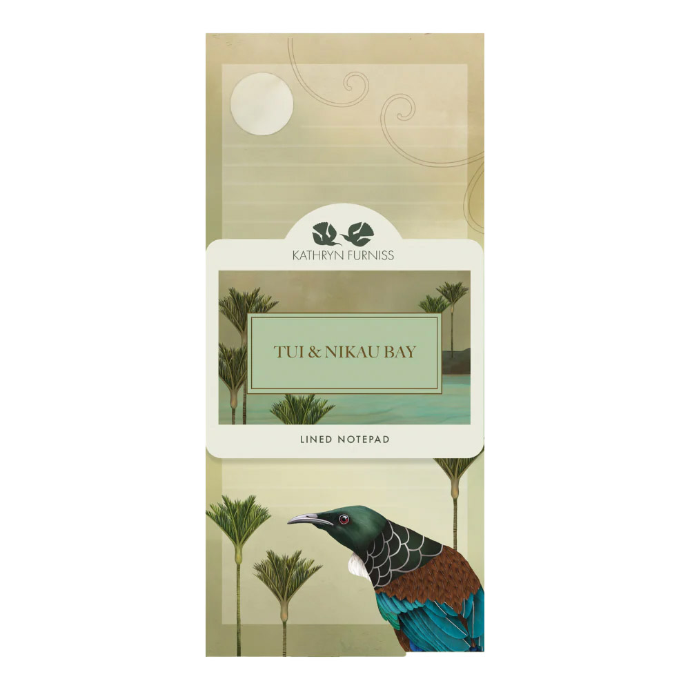 Kathryn Furniss Tui & Nikau Bay List Pad