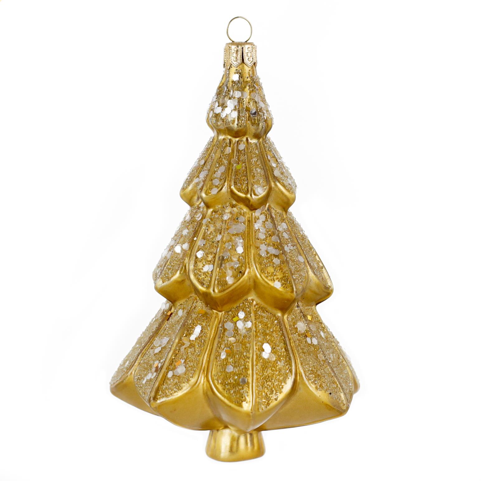 Szklo-Dekor Holiday Tree - Gold