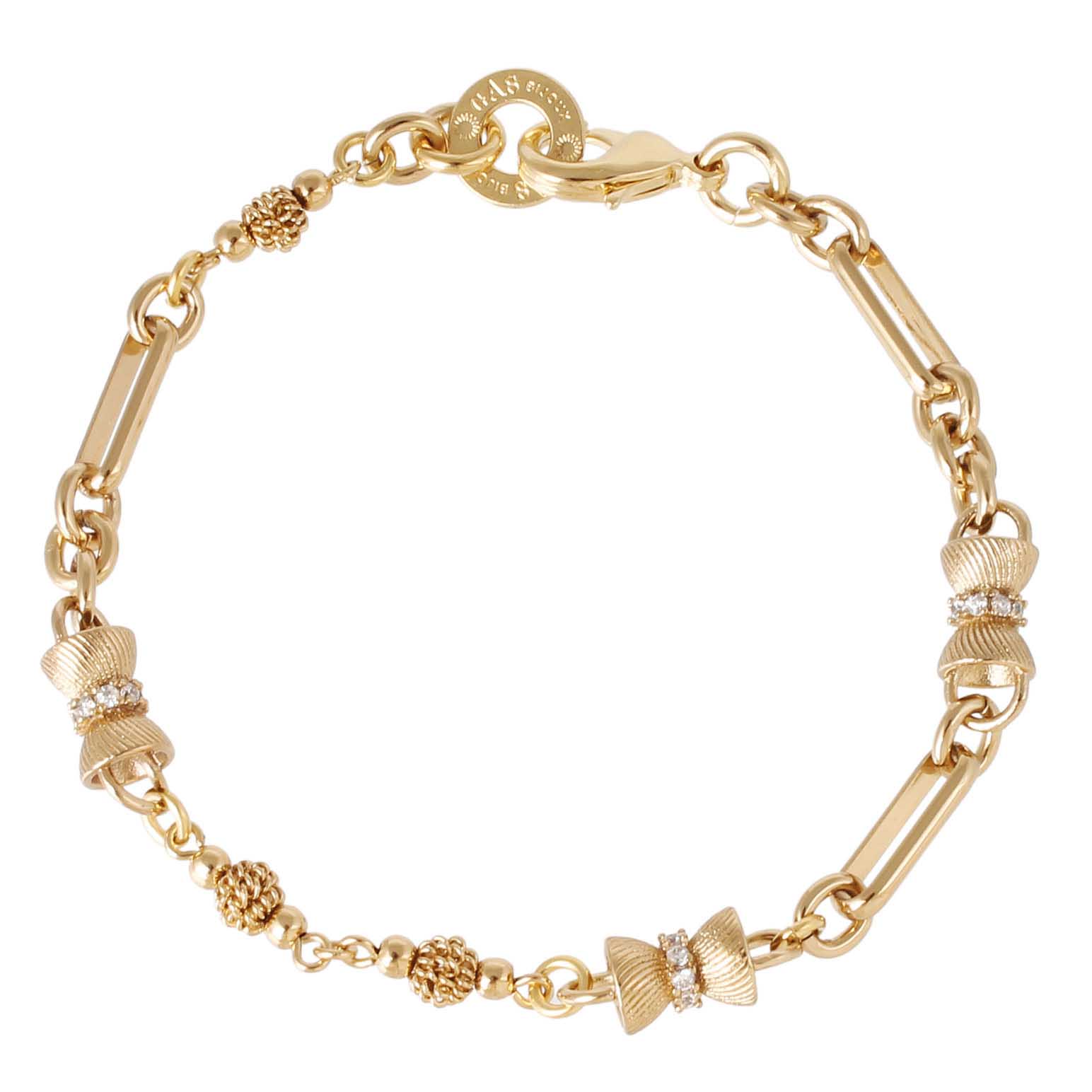 Gas Bijoux Pompadour Strass Bracelet