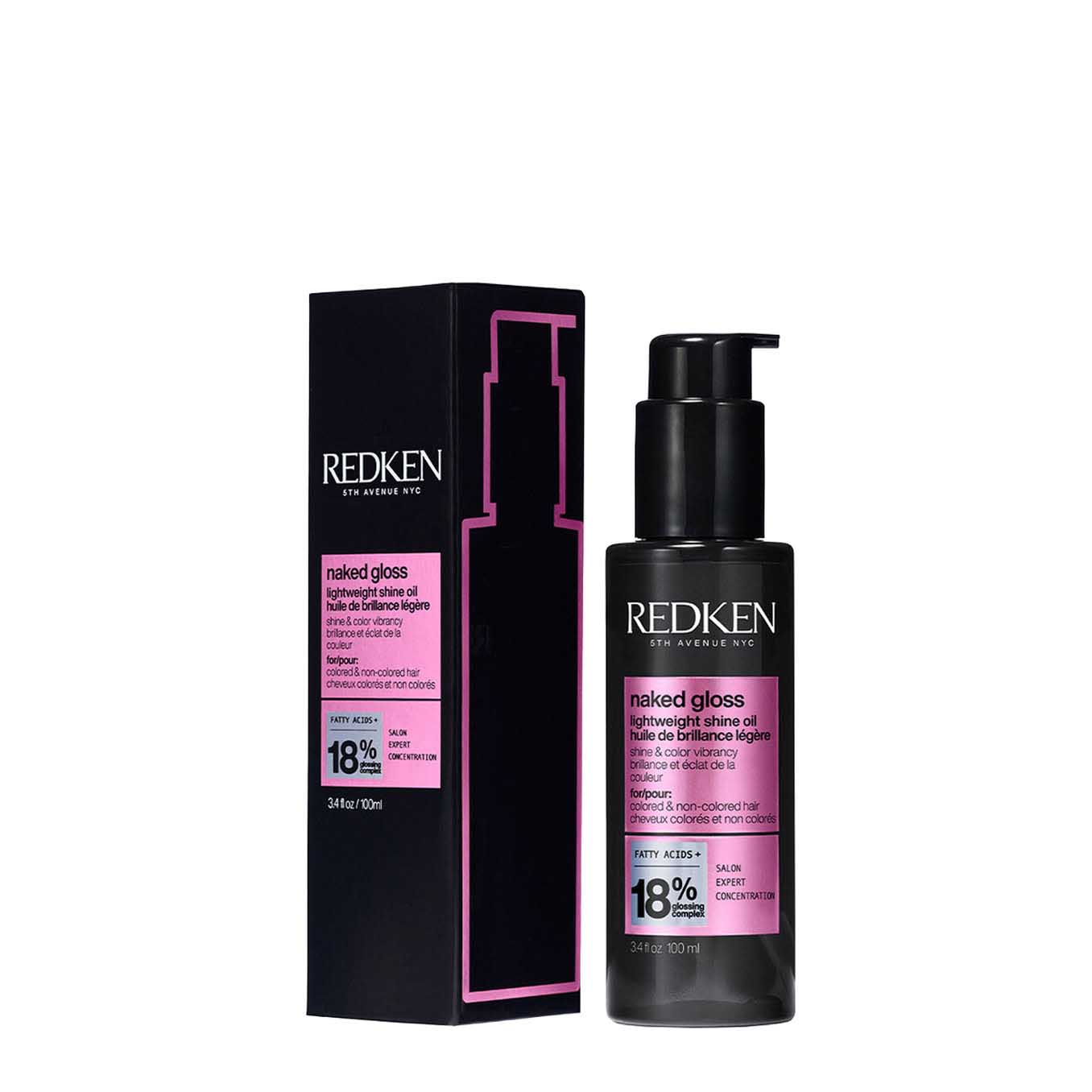 Redken Naked Gloss Lightweight Shine Oil 100ml