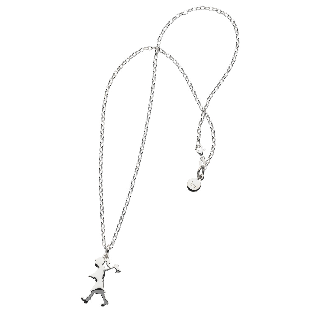 Karen Walker Girl with Axe Pendant