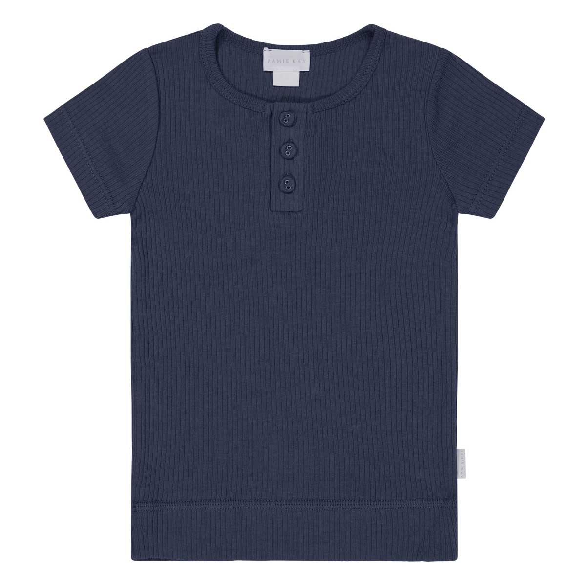 Jamie Kay Organic Cotton Modal Henley Tee