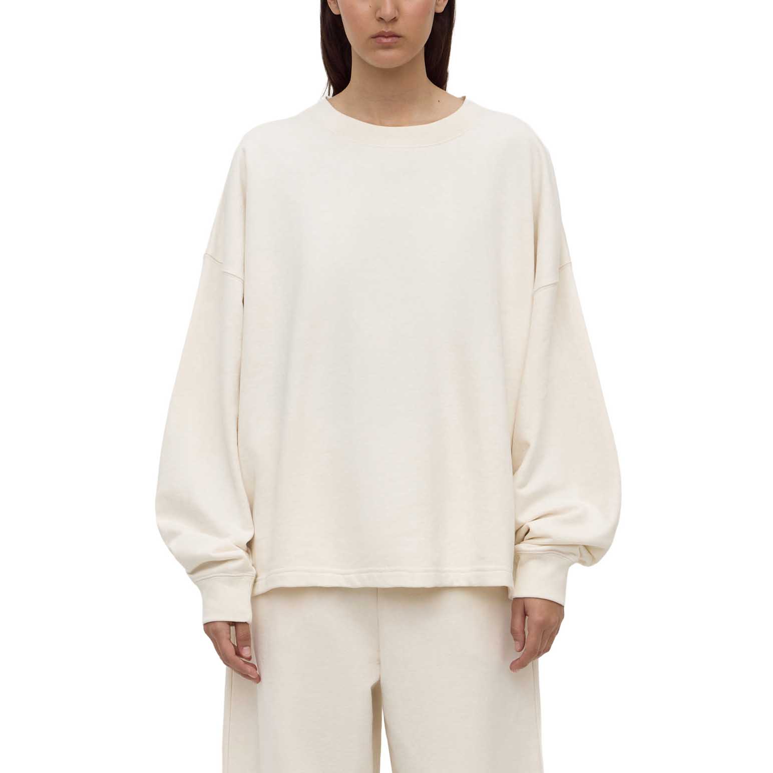 Assembly Label Brushed Cotton Lounge Sweater Shell