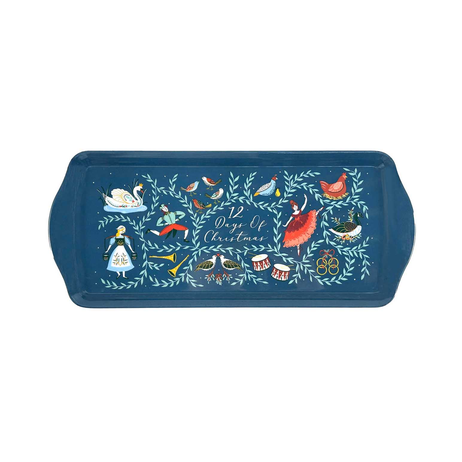 Ulster Weavers 12 Days Of Christmas Small Tray 39cm X 13cm