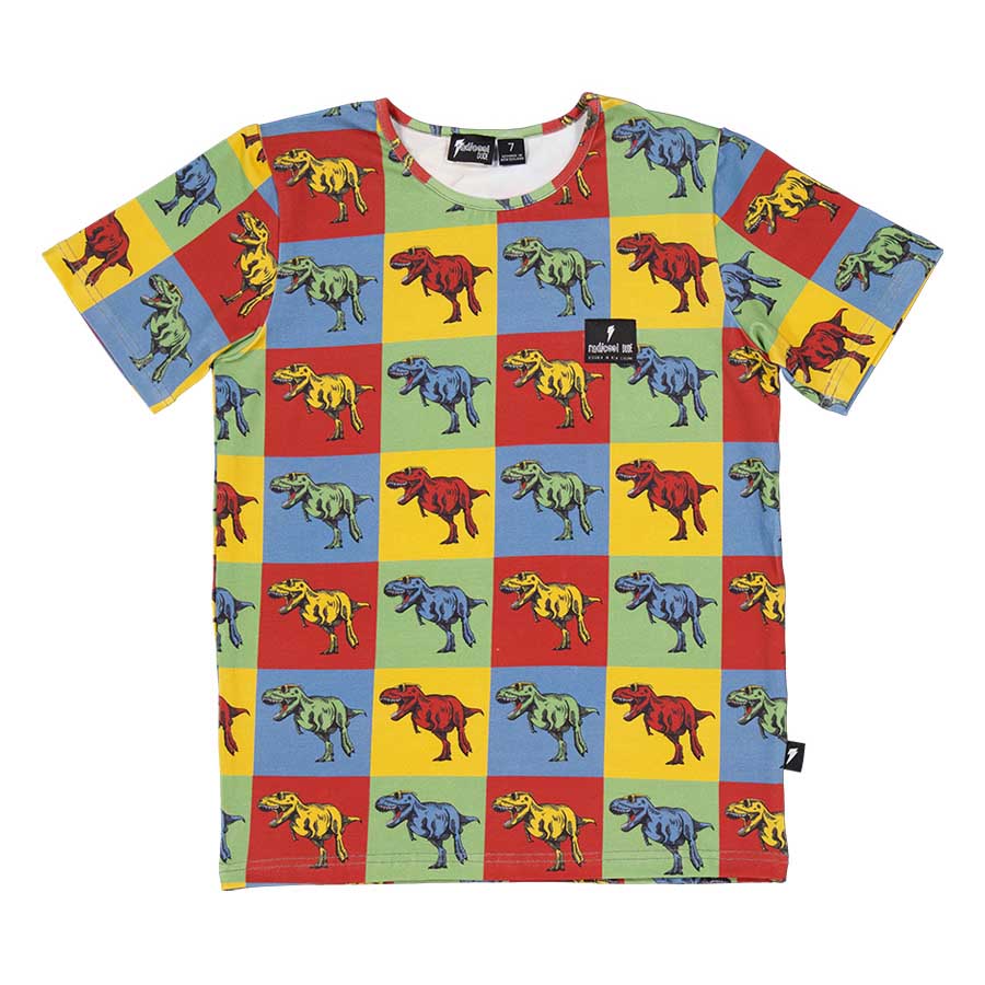 Radicool Dude Dino On Repeat Tee