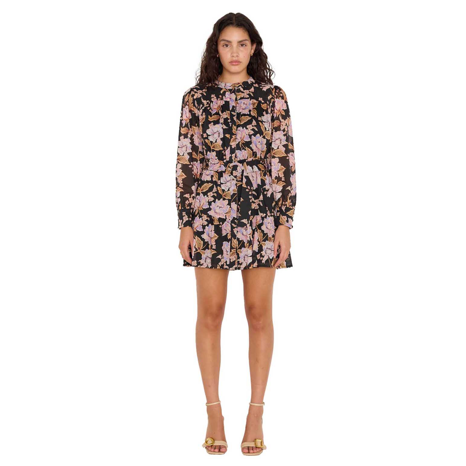 MINKPINK Willow Belted Mini Dress