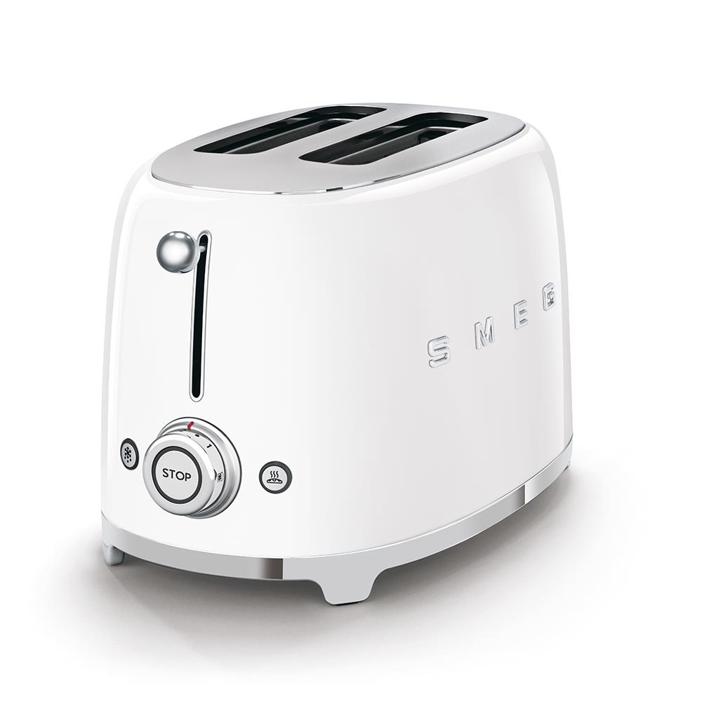Smeg 2 Slice Toaster - White