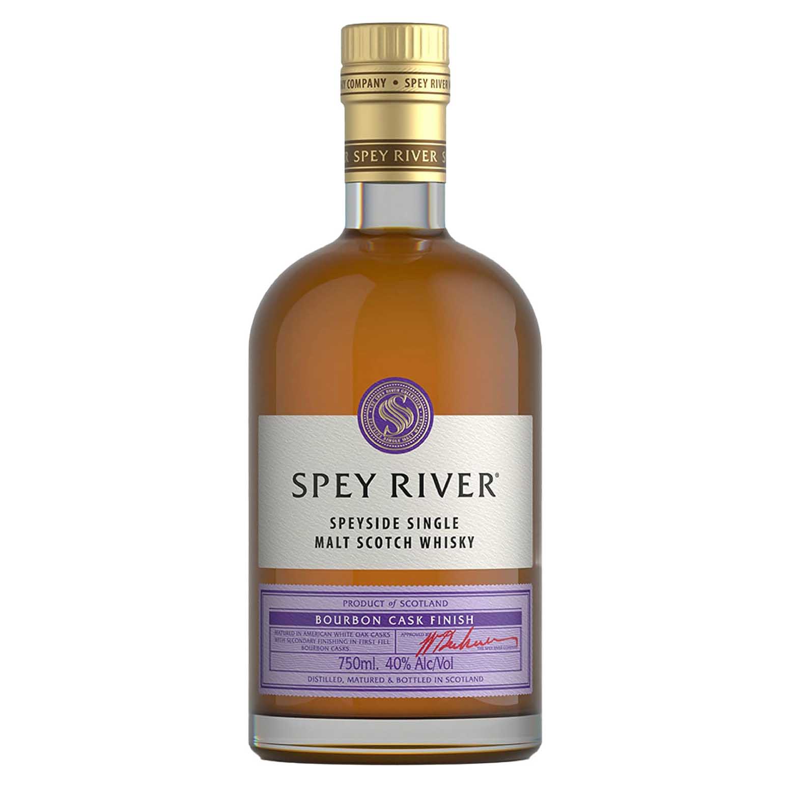 Spey River Speyside Single Malt Scotch Whisky Bourbon Cask 700ml