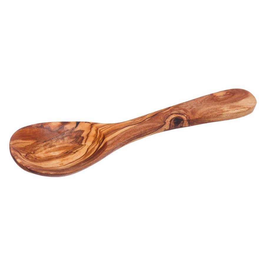Selbrae House Olive Wood - Sugar/Jam/Mustard Spoon 14cm
