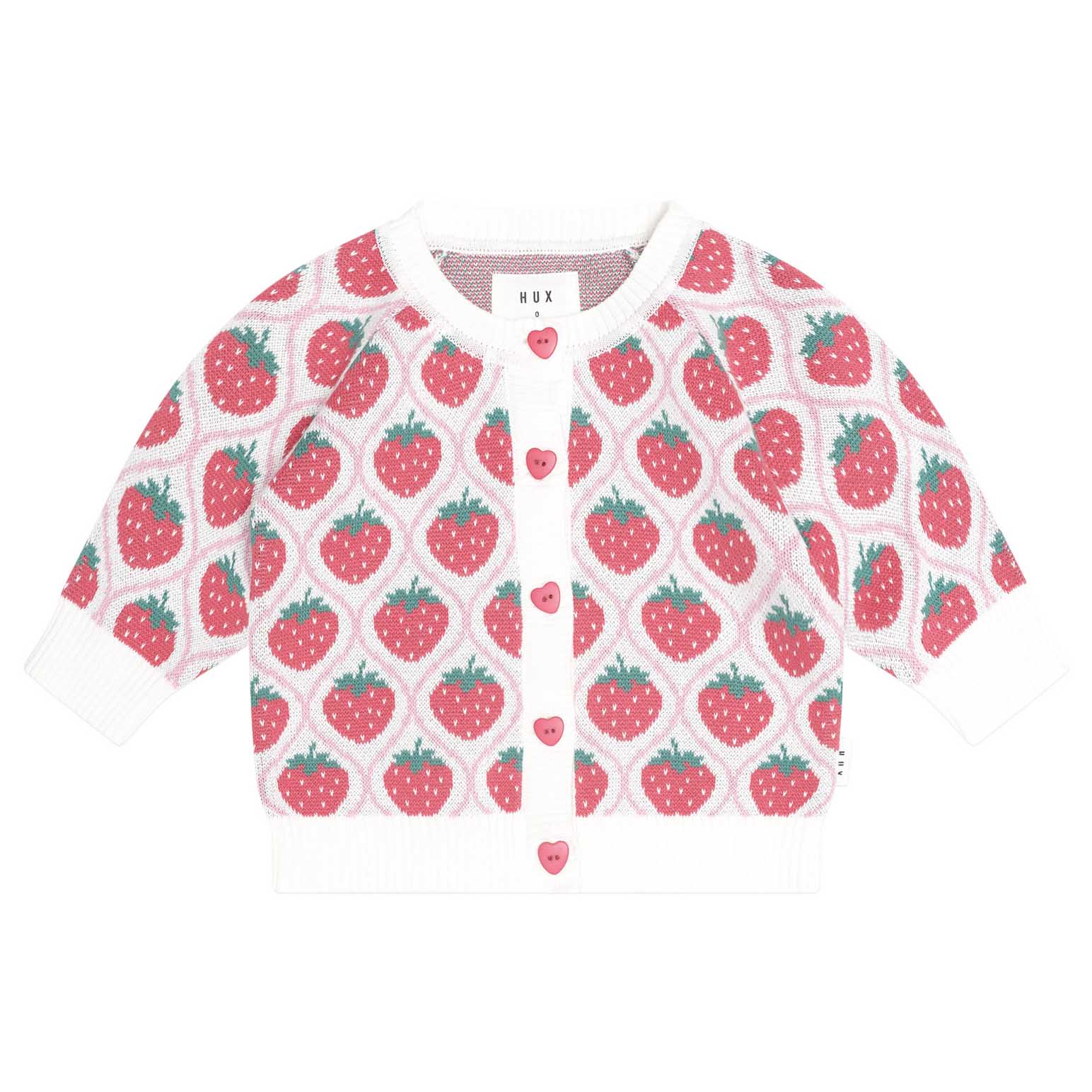 Huxbaby Strawberry Fields Cardi 3-5Y