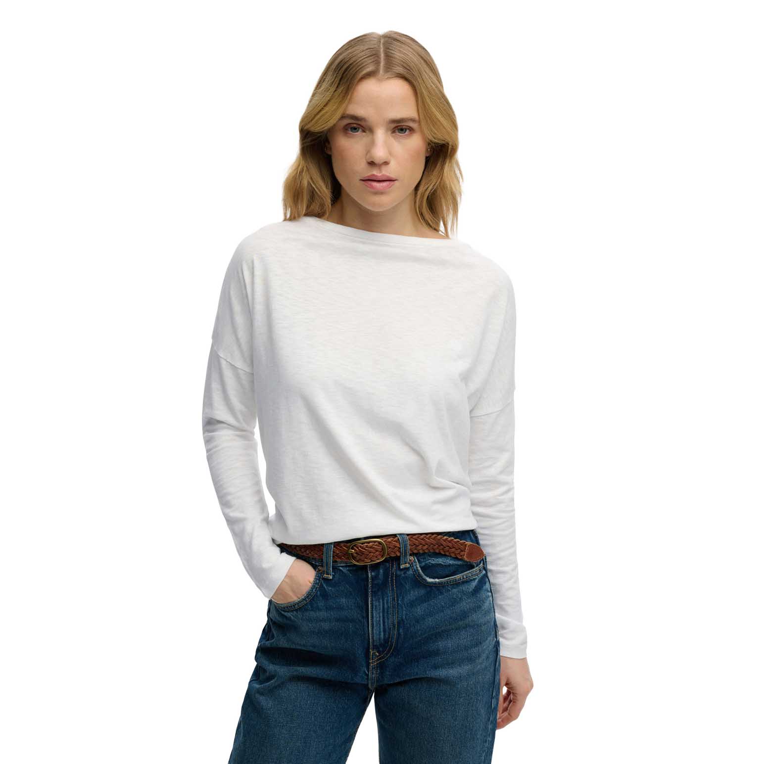Superdry Studios Boat Neck 3/4 Sleeve