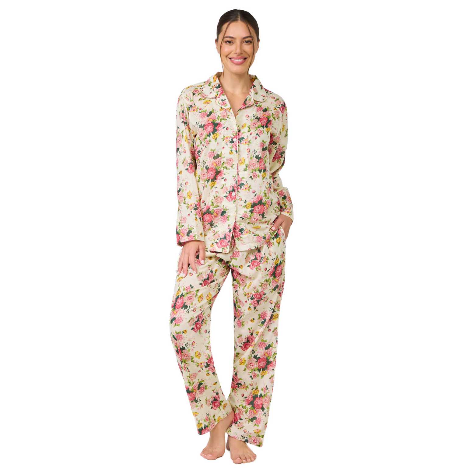 Arabella Antique Print Long Pj