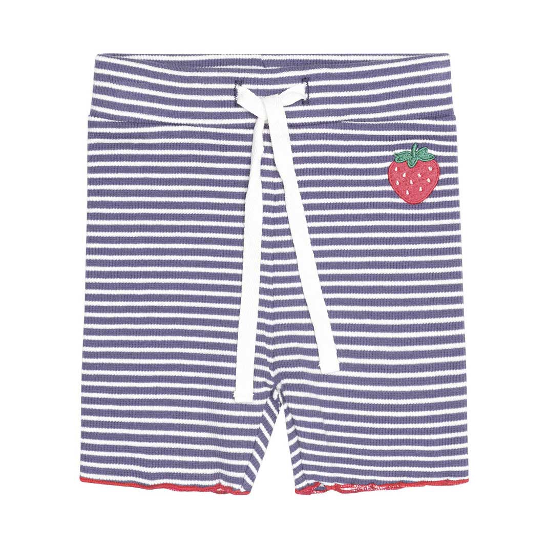 Huxbaby Ink Stripe Rib Bike Short 3-5Y