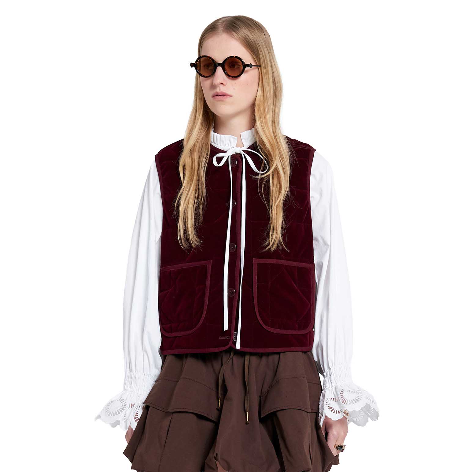 Karen Walker Ashford Vest