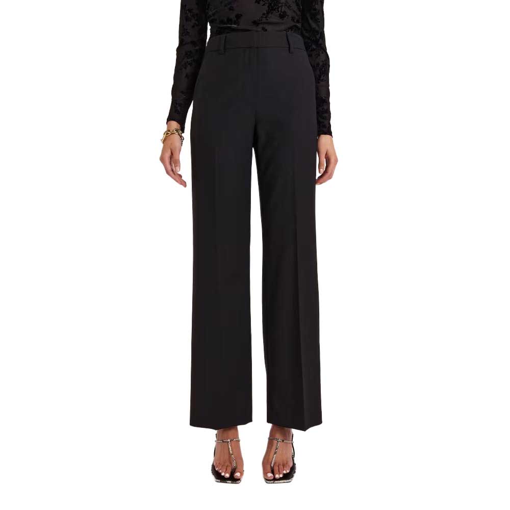 SABA Celeste Wool Slim Straight Pnt