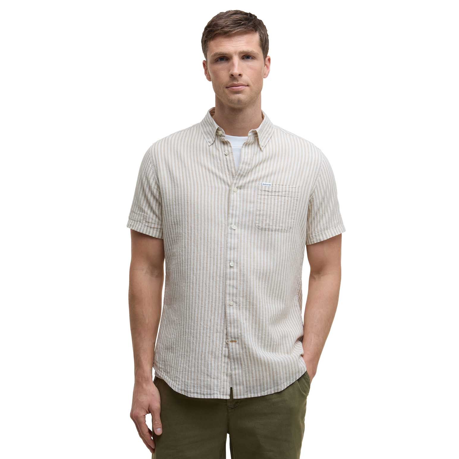Barbour Fulbrook Ss Tailored Stripe Shirt