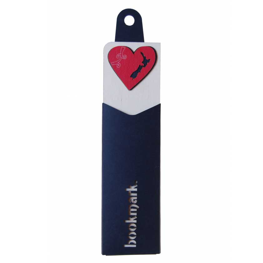 Ian Blackwell Chapter Catcher Bookmark - Heart