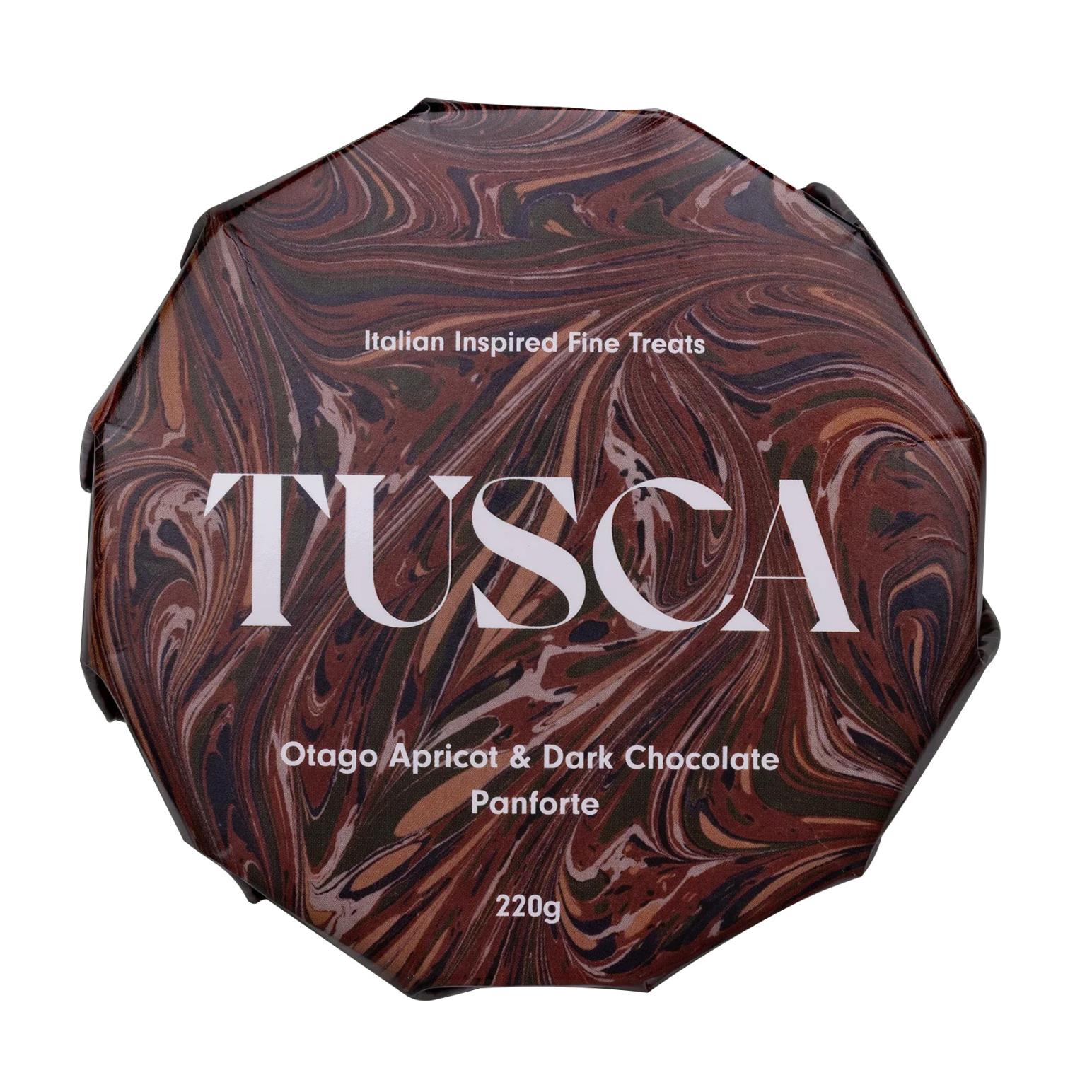 Tusca Vegan Otago Apricot & Dark Chocolate Panforte 220g