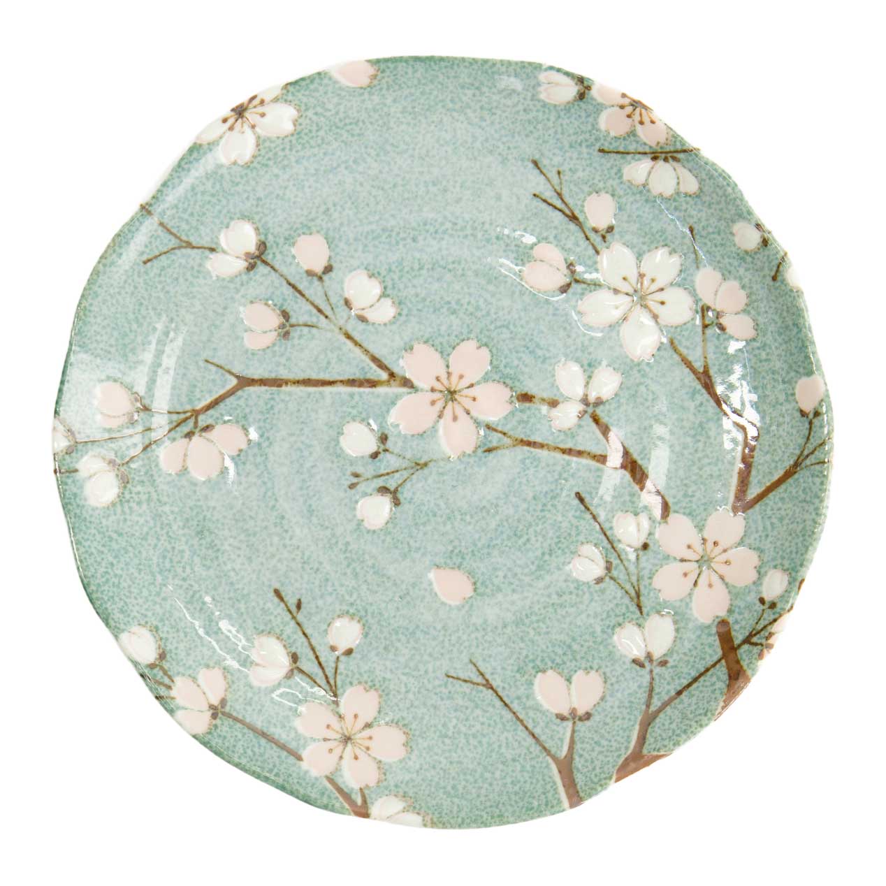 Tokyo Design Studio Fujisakura Plate 16.5x2cm Green