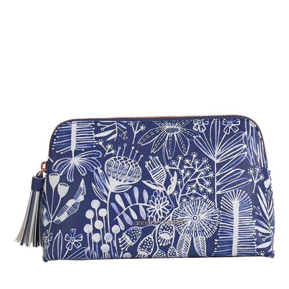 Annabel Trends Vanity Bag Medium - Navy Natives