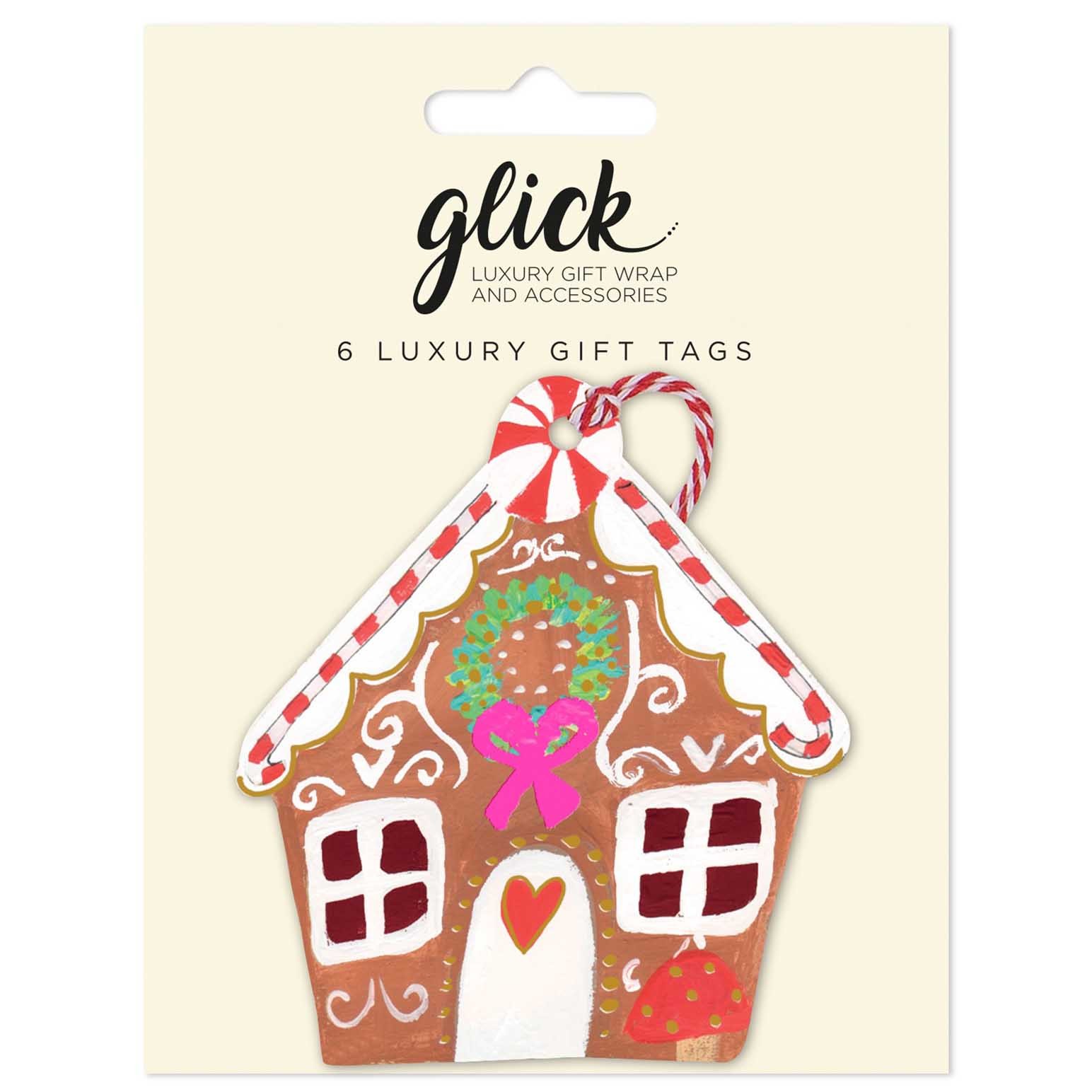 Image Gallery Gingerbread House Christmas Tag 6 Pack