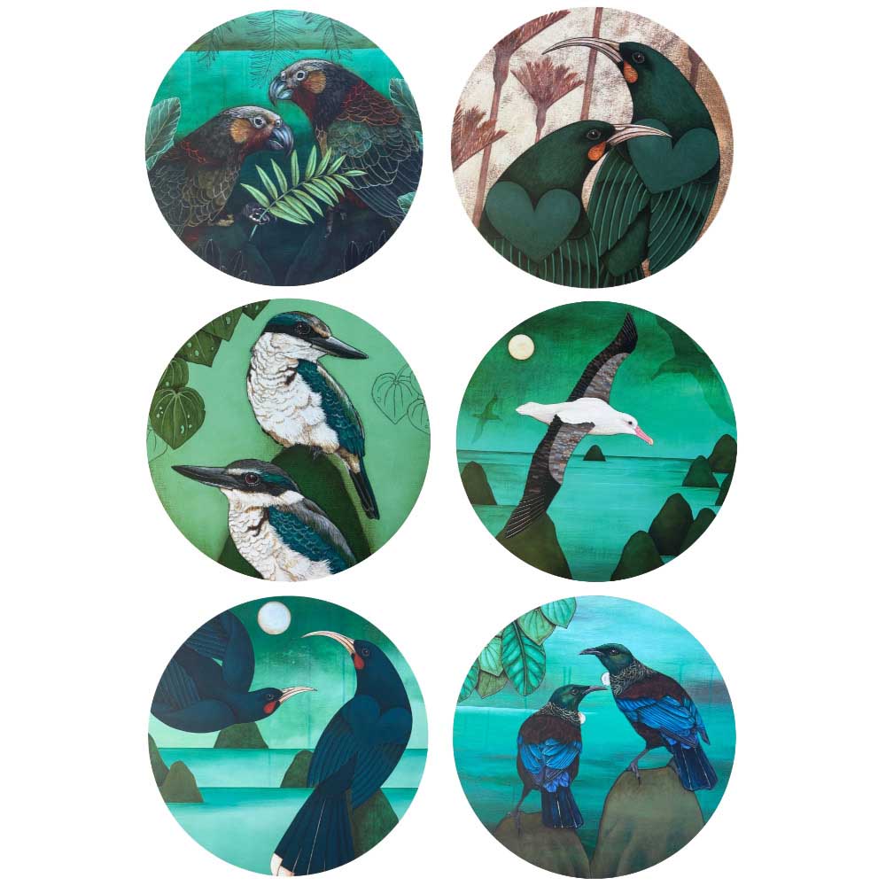 Kathryn Furniss Circle Placemat - Set Of 6