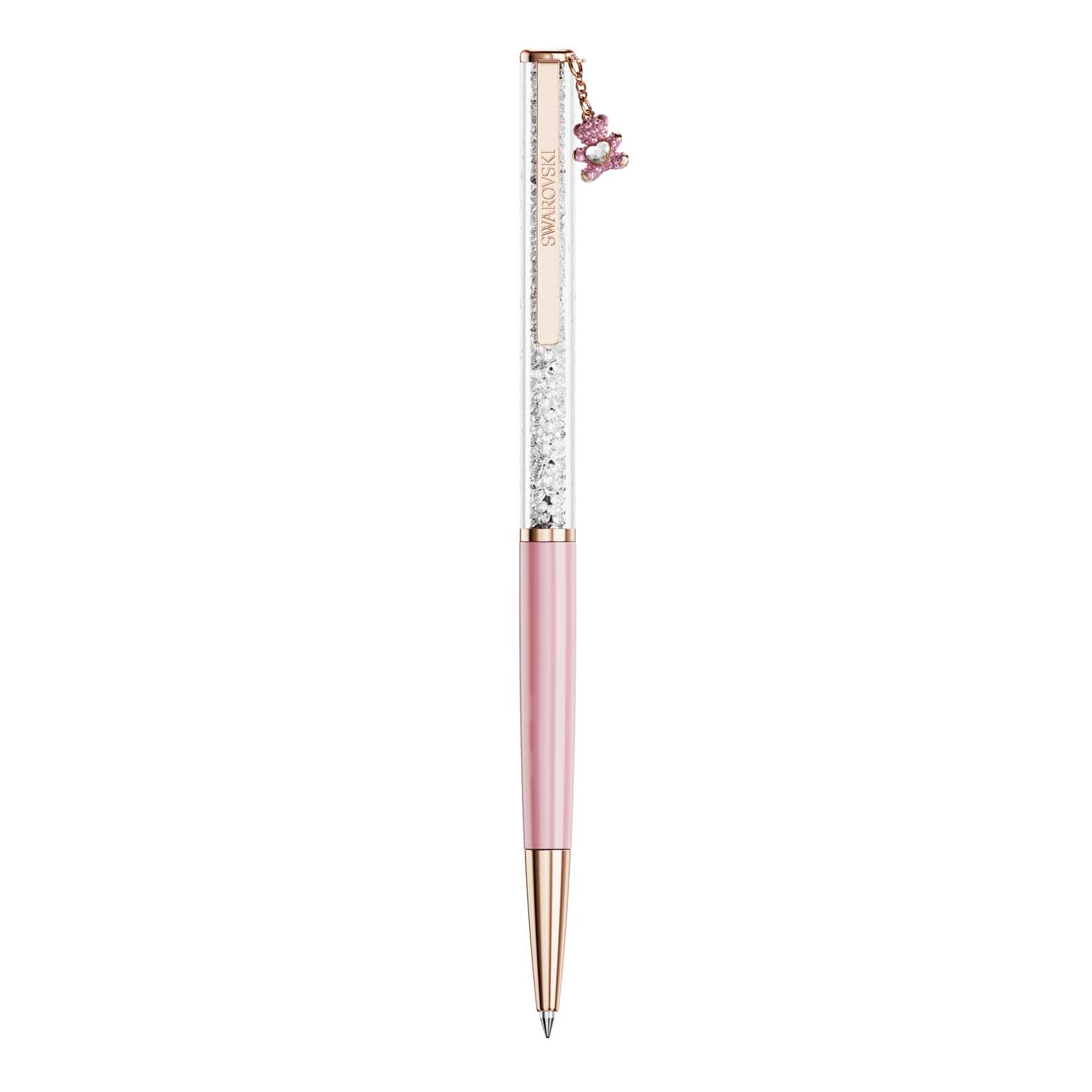 Swarovski Crystalline Ballpoint Pen - Pink Teddy