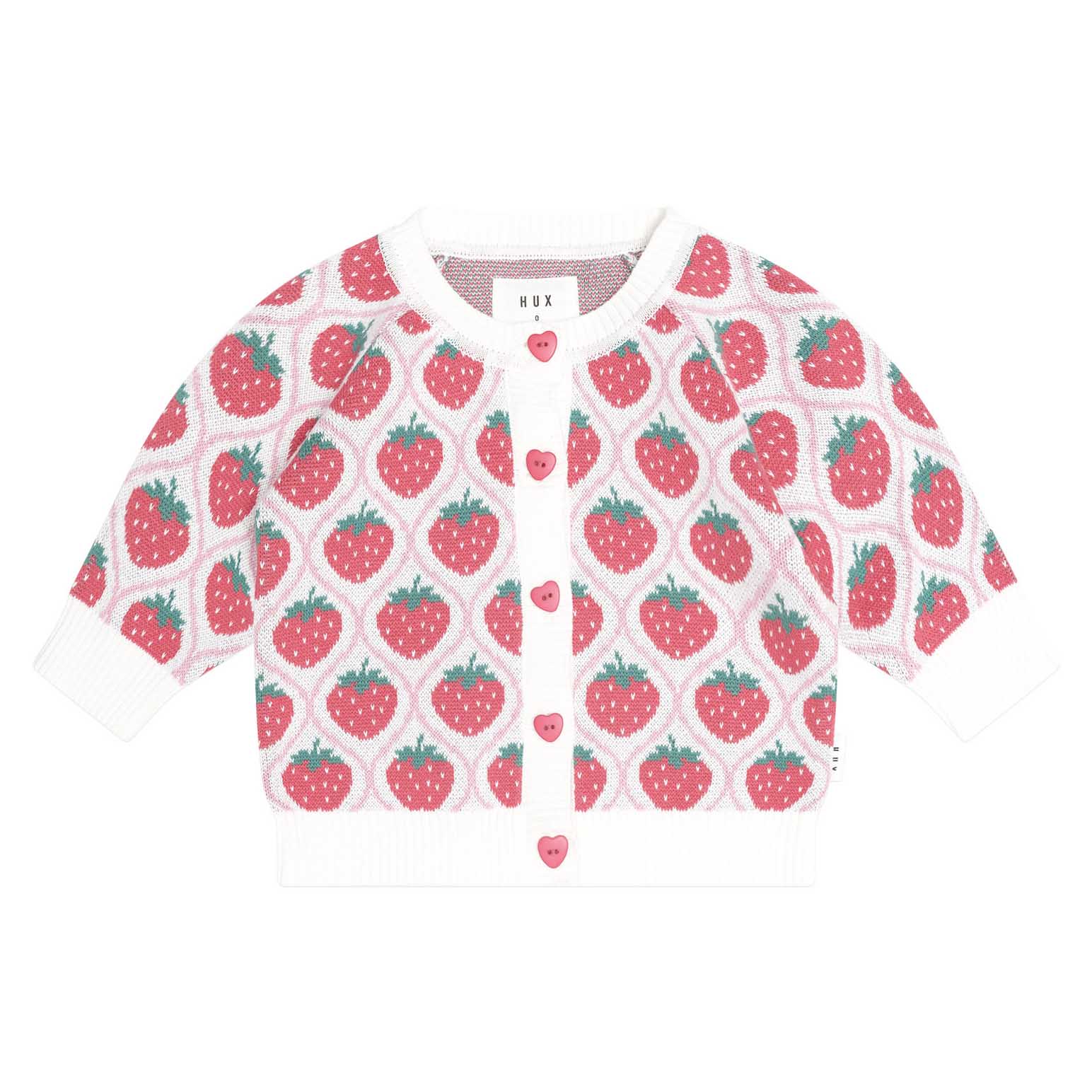 Huxbaby Strawberry Fields Cardi 3M-2Y