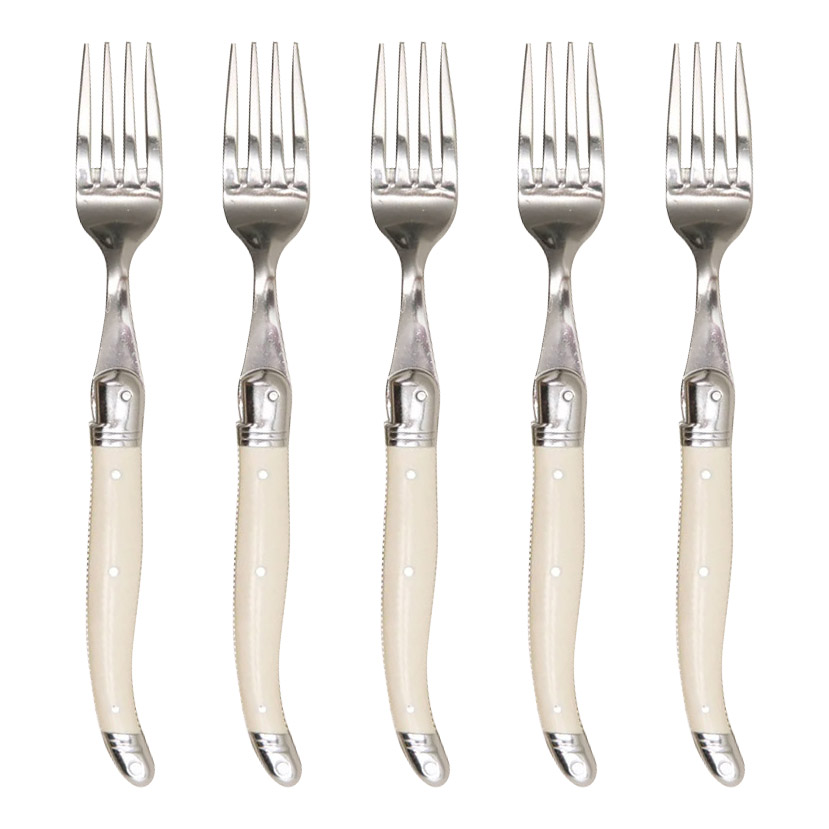 Laguiole Fork Set 6 Ivory