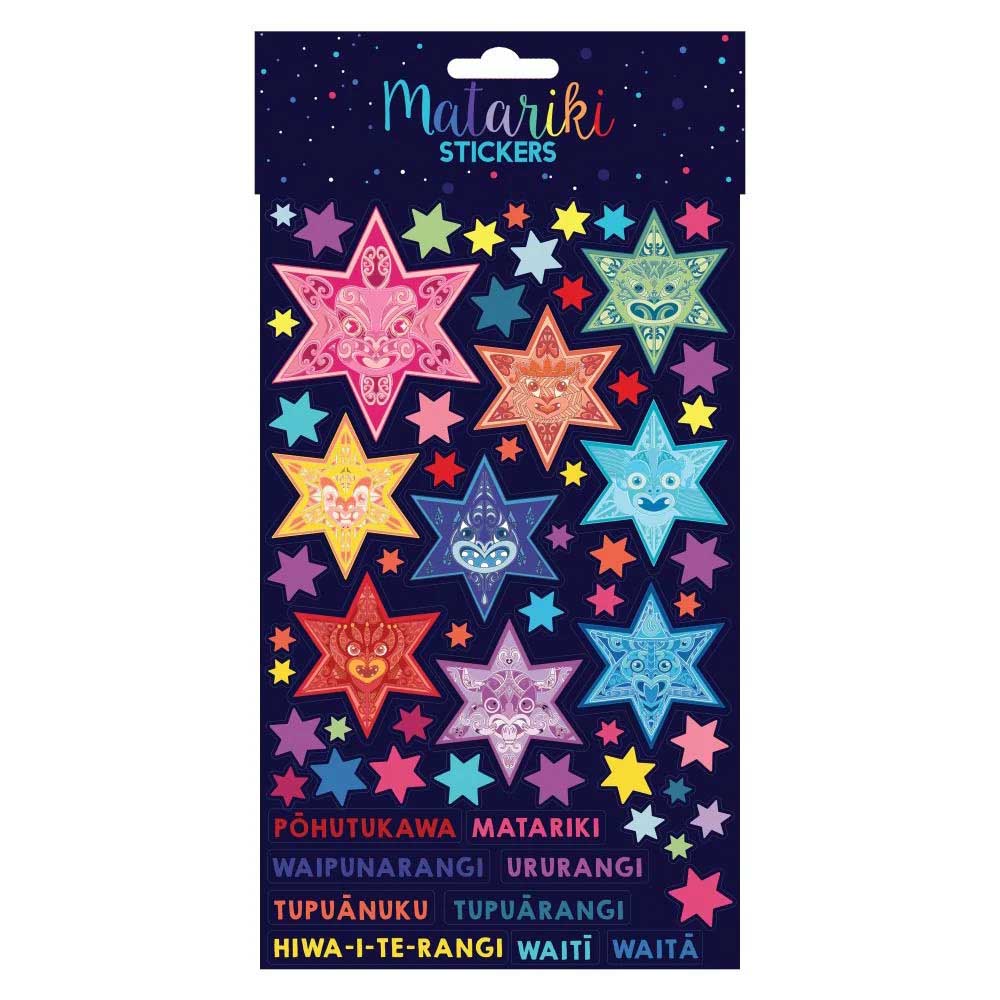 NZ Matariki Star Cluster Stickers