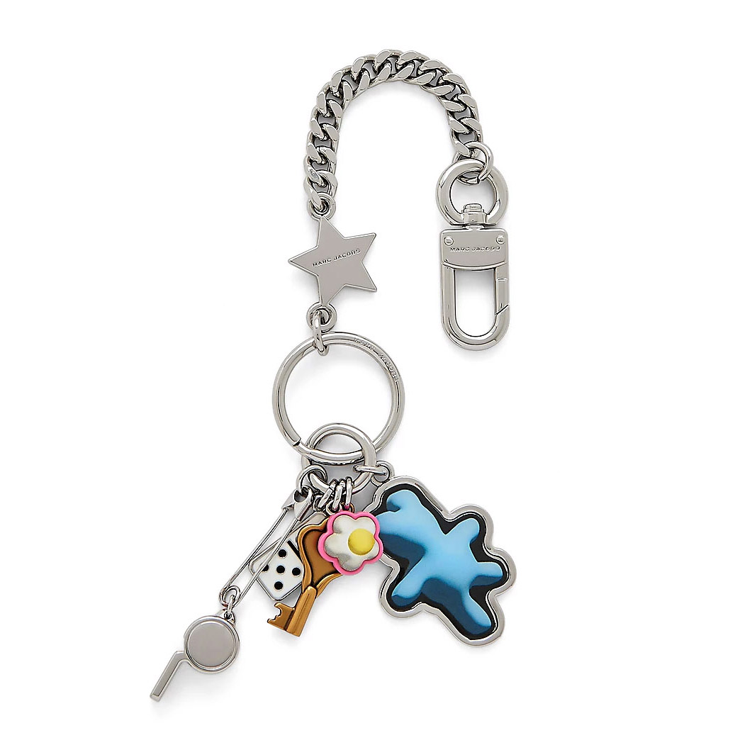MARC JACOBS The Sticker Charm Key Chain