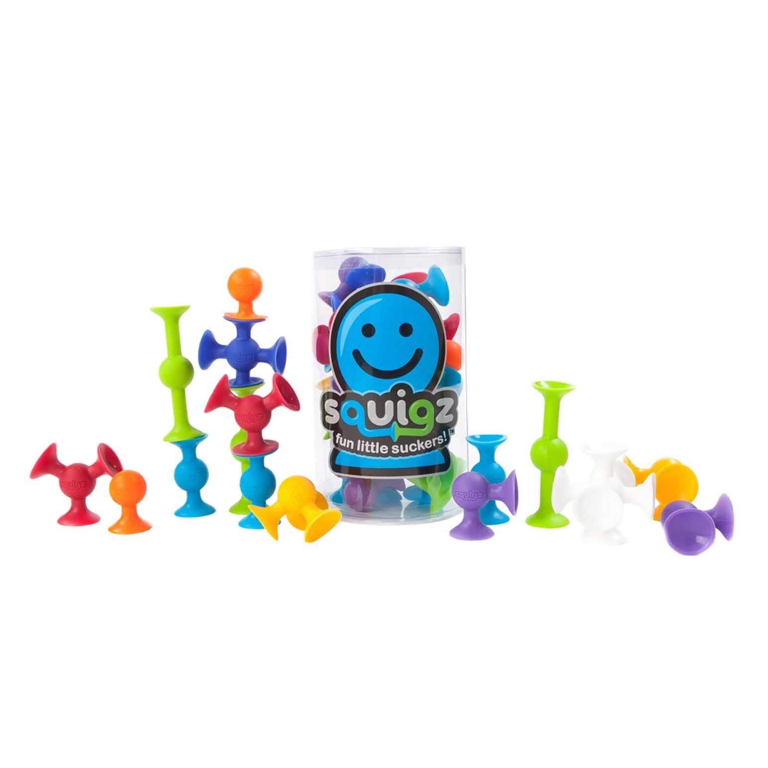 Fat Brain Squigz- 24 Piece Starter Set