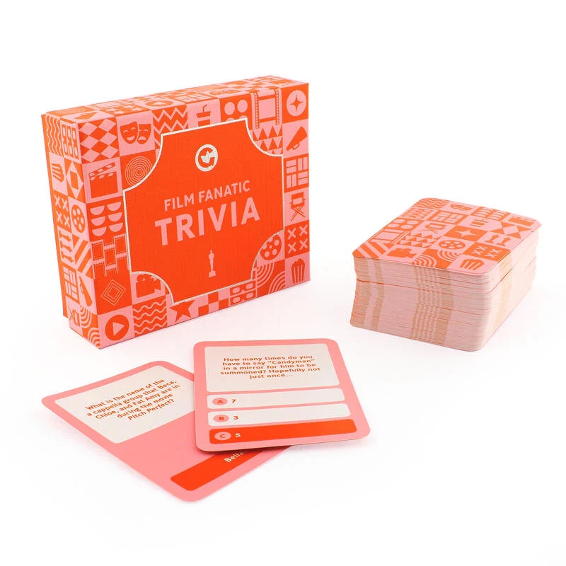 Ginger Fox Film Fanatic Trivia Card Game