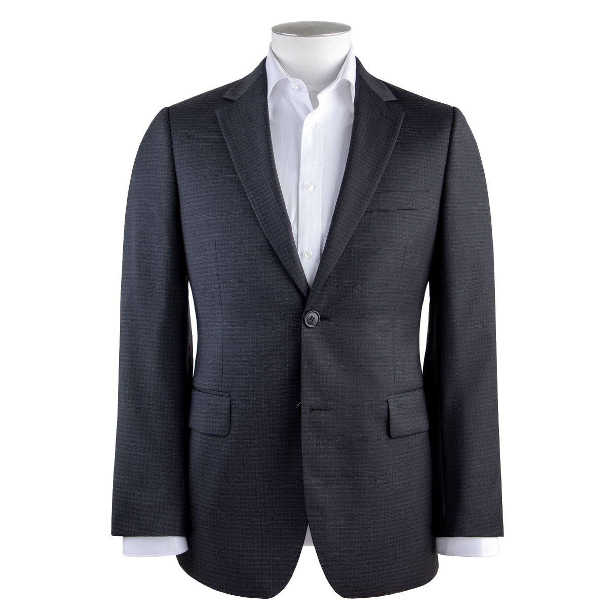 Rembrandt Cooper Charcoal Textured Check Jacket