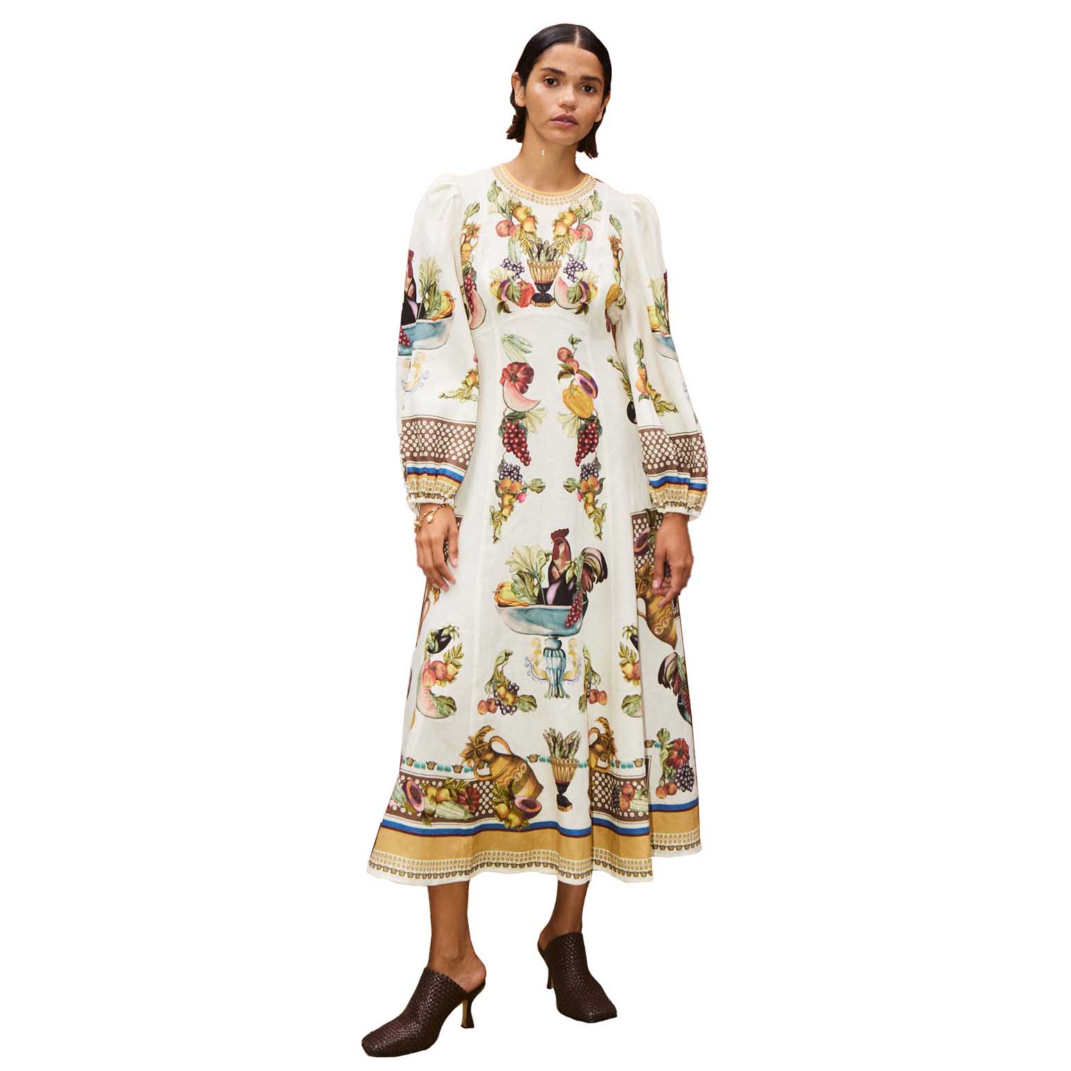 ALÉMAIS Mercado Midi Dress