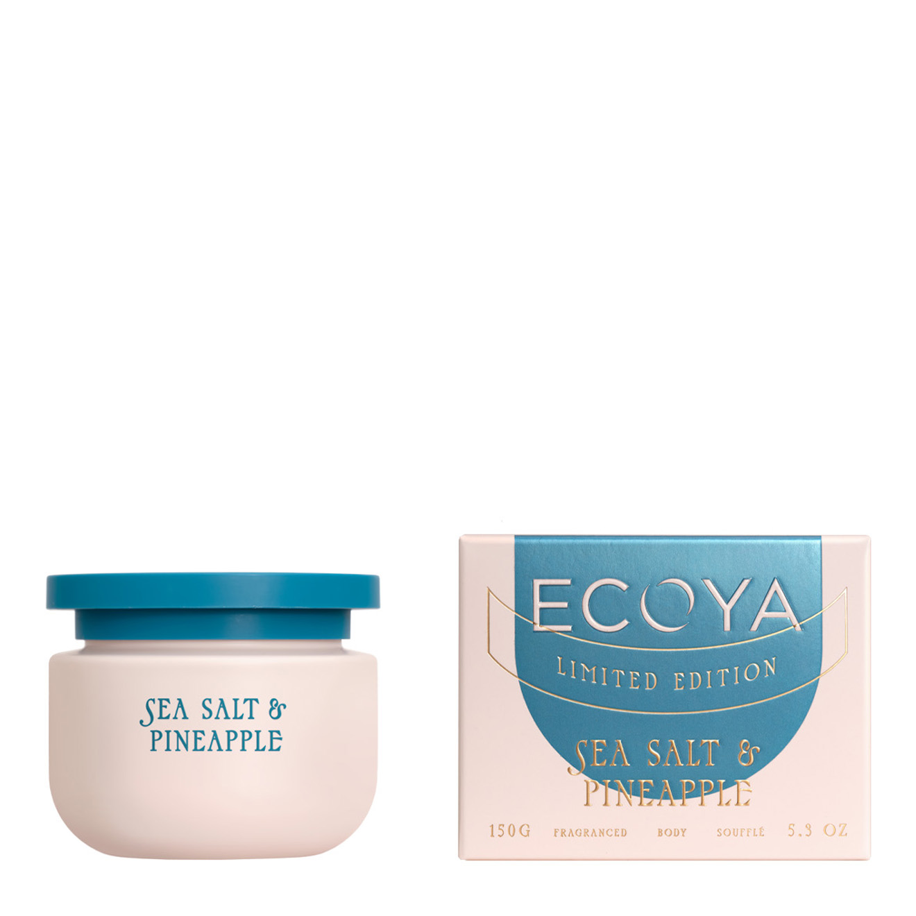 ECOYA Body Souffle Sea Salt & Pineapple 150g