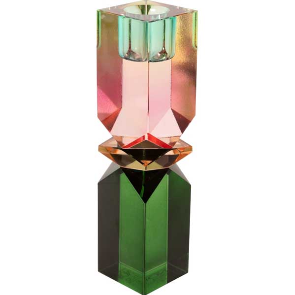 Eja Crystal Candle Holder