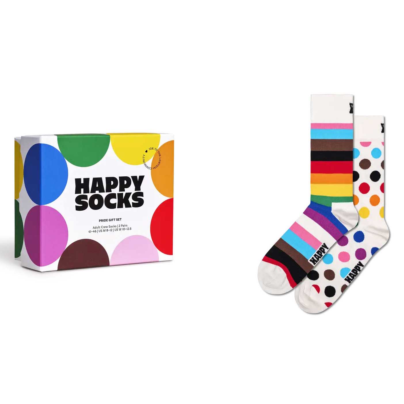 Happy Socks Gift Set Pride (1000) 2-Pack