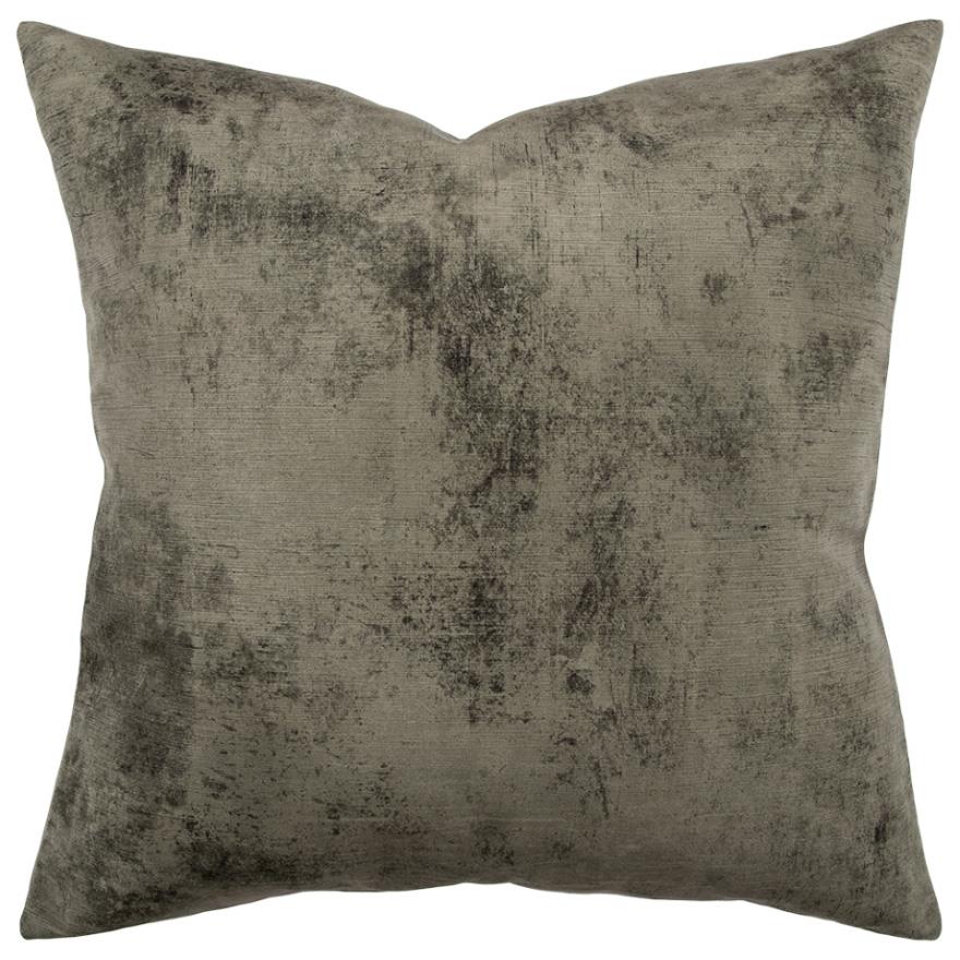 Baya Theo Cushion With Feather Inner 60x60cm - Clover