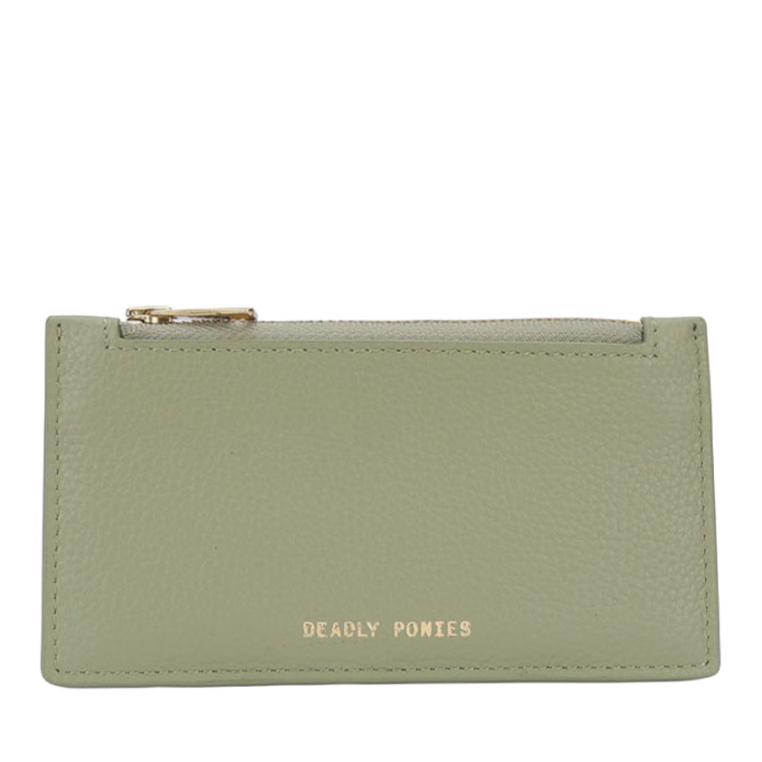 Deadly Ponies Zip Card Holder