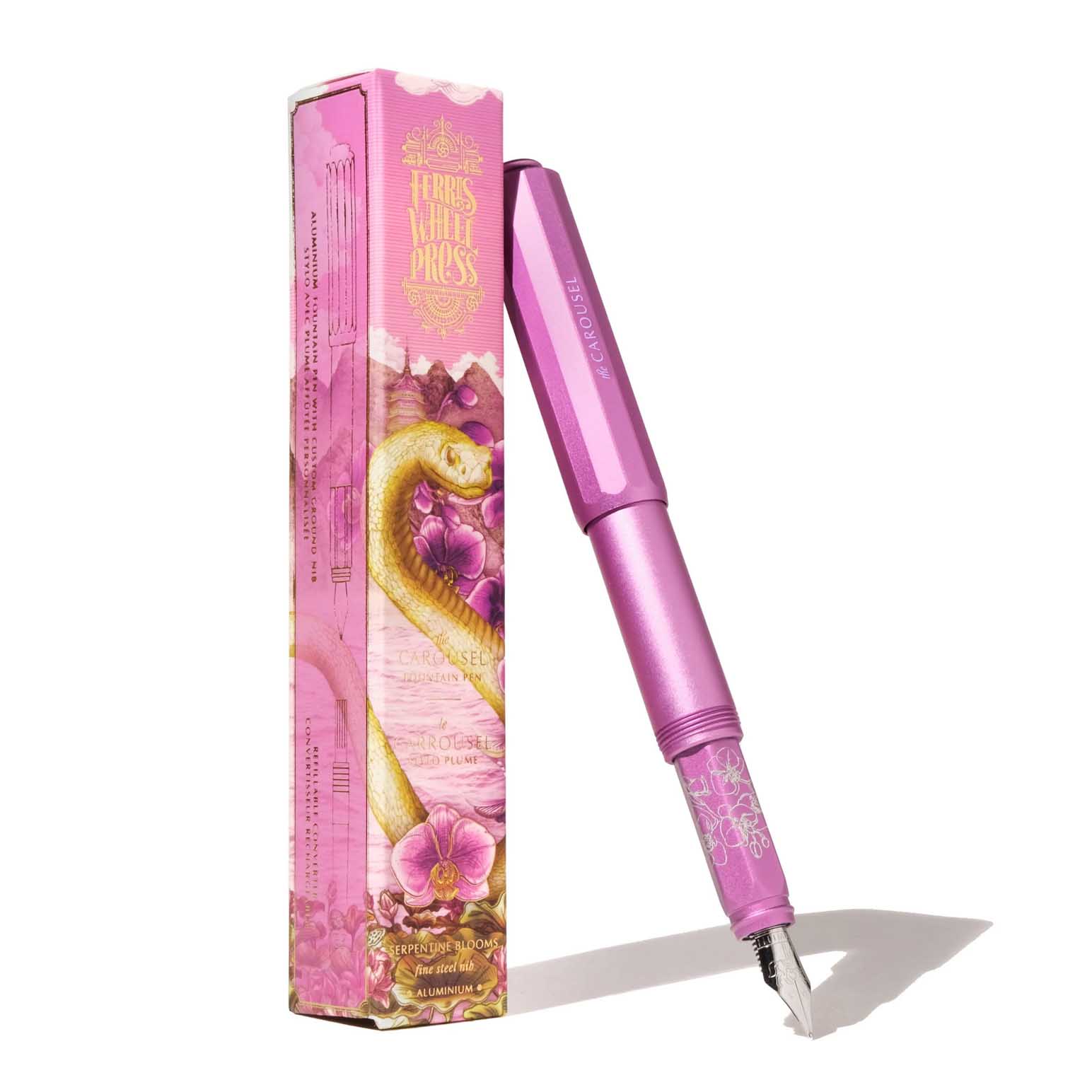 Ferris Wheel Press Fête Chinoise - Serpentine Blooms Fountain Pen Medium