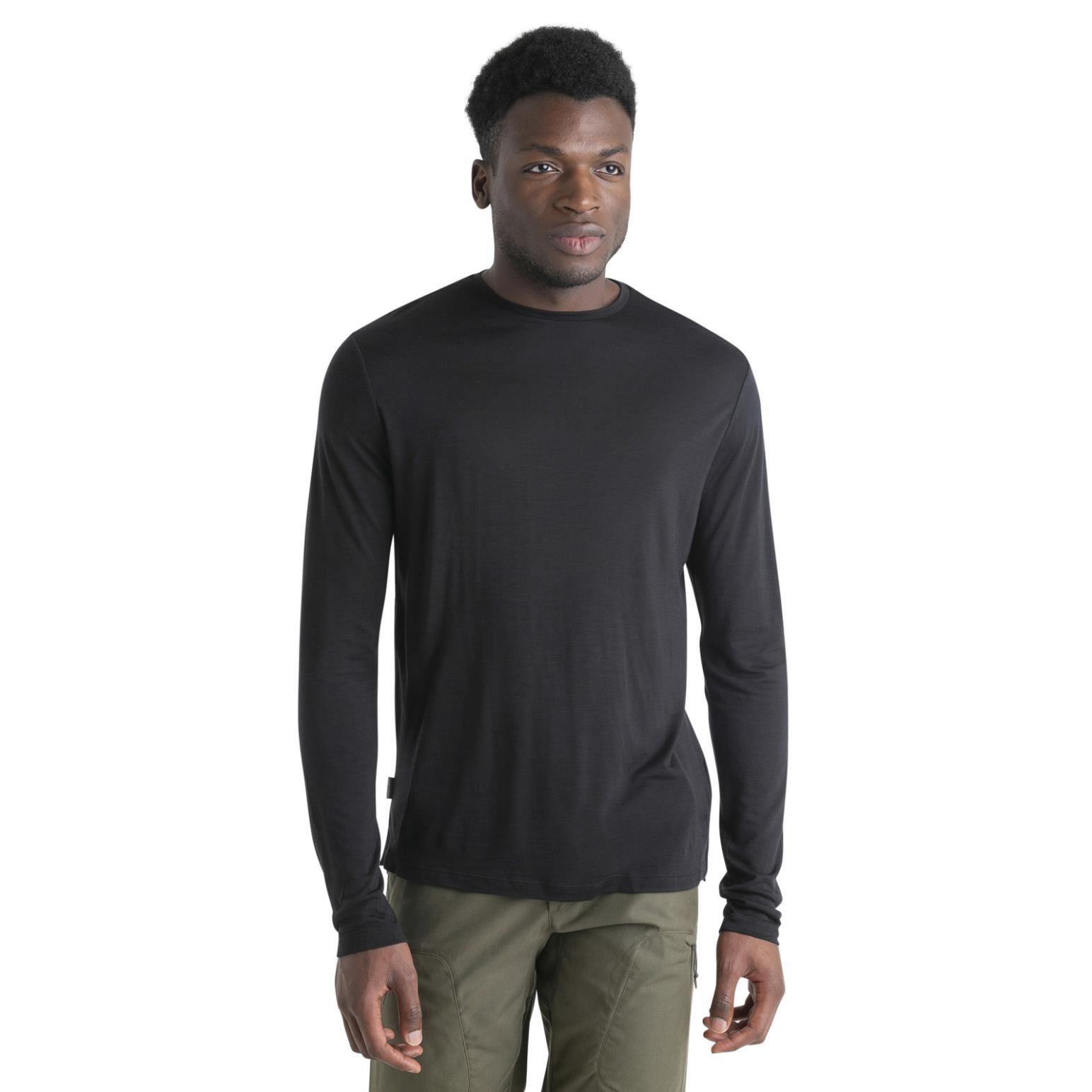 Icebreaker Mens Merino 125 Cool-Lite Sphere III LS Tee