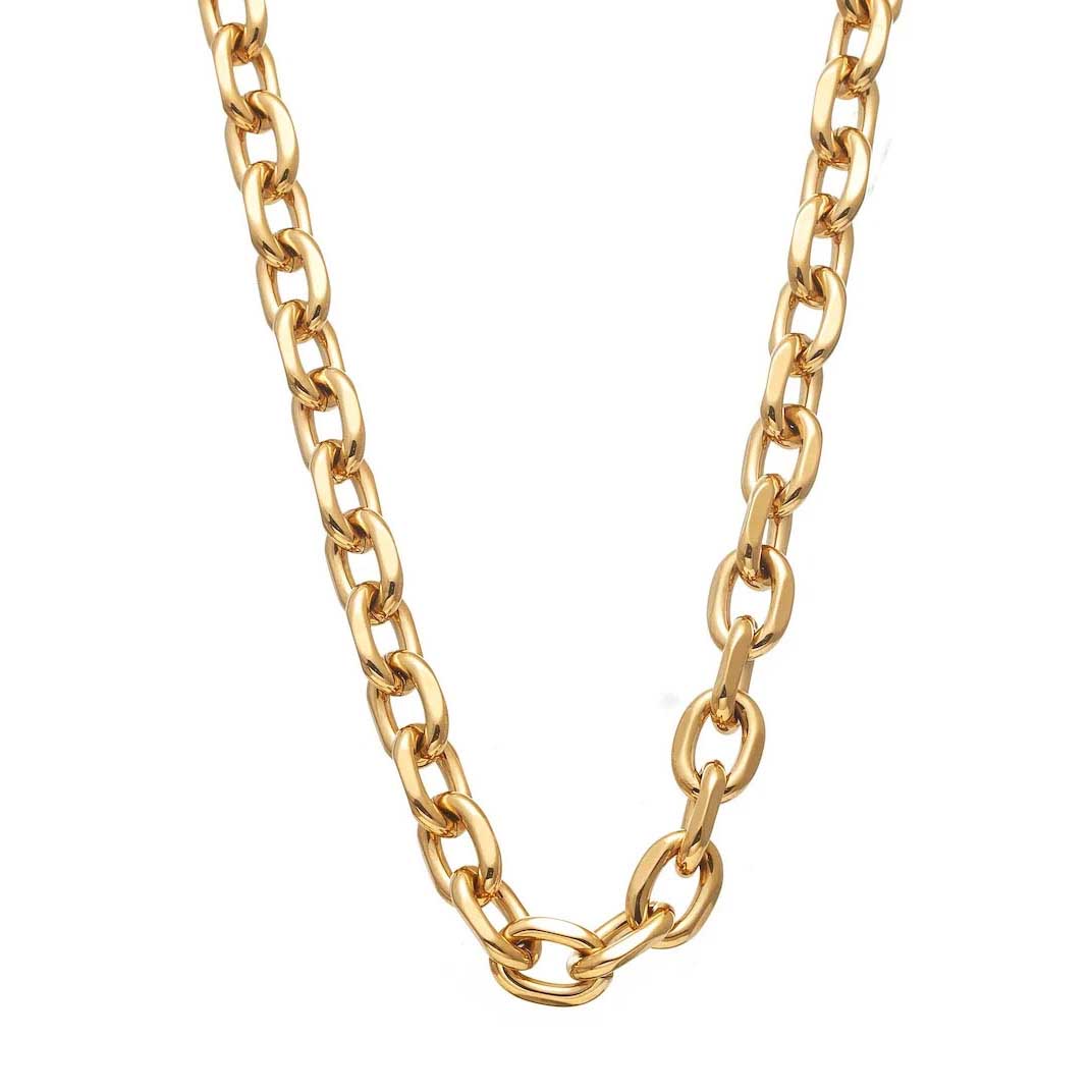 Silk & Steel Forged Necklace