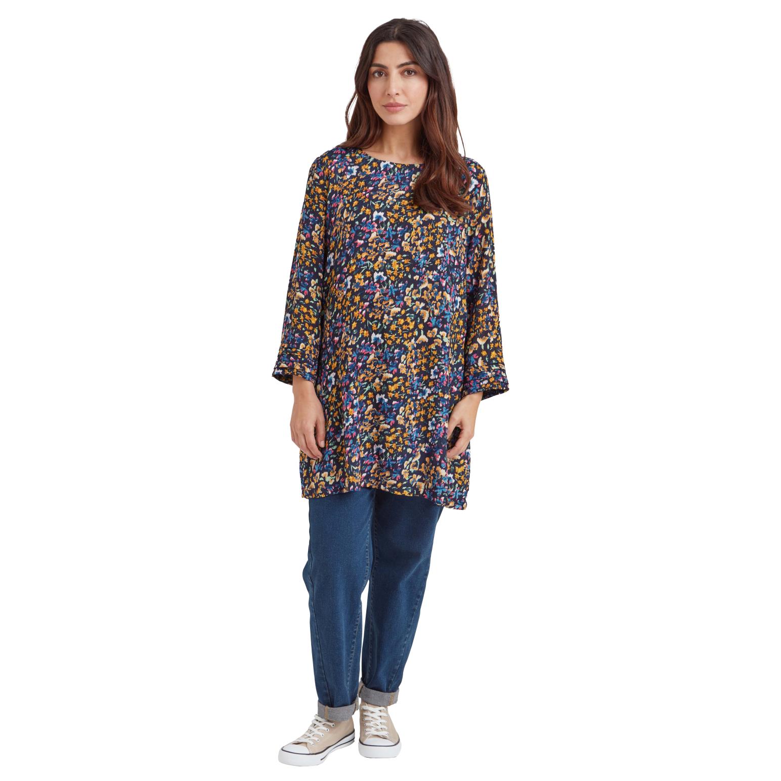 Adini Mona Tunic Wild Garden Print