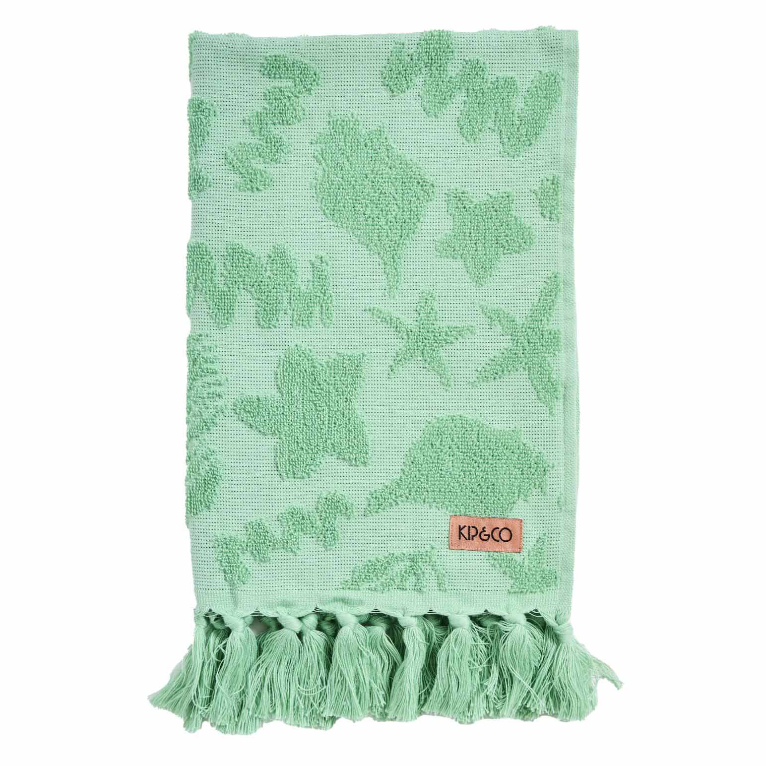 Kip&Co Jade Rock Pool Terry Hand Towel
