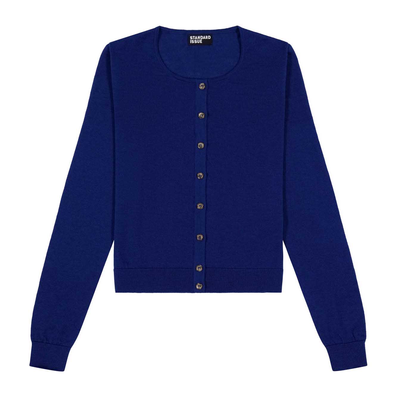Standard Issue Merino Crop Crew Cardigan