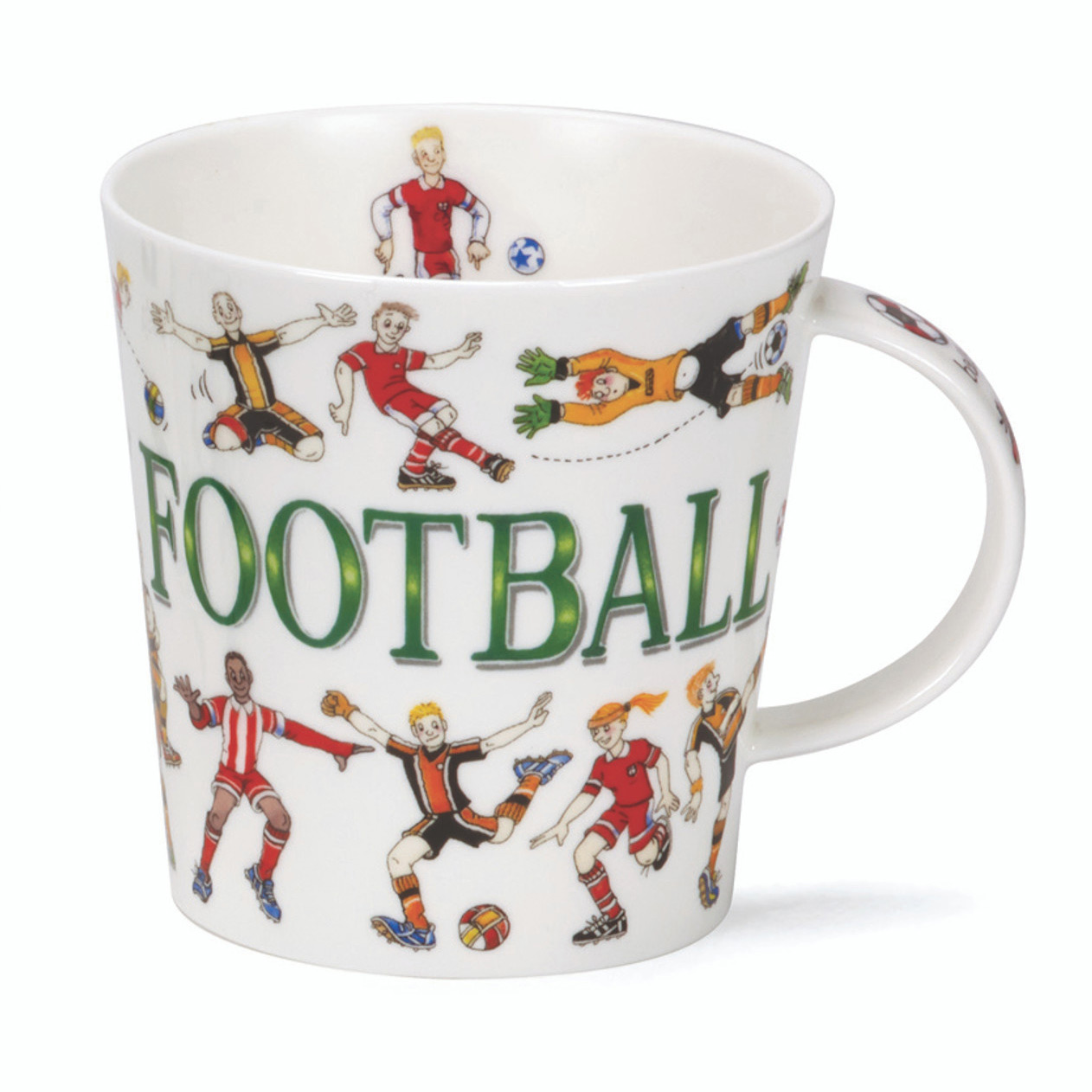 Dunoon Cairngorm Sporting Antics Football Mug